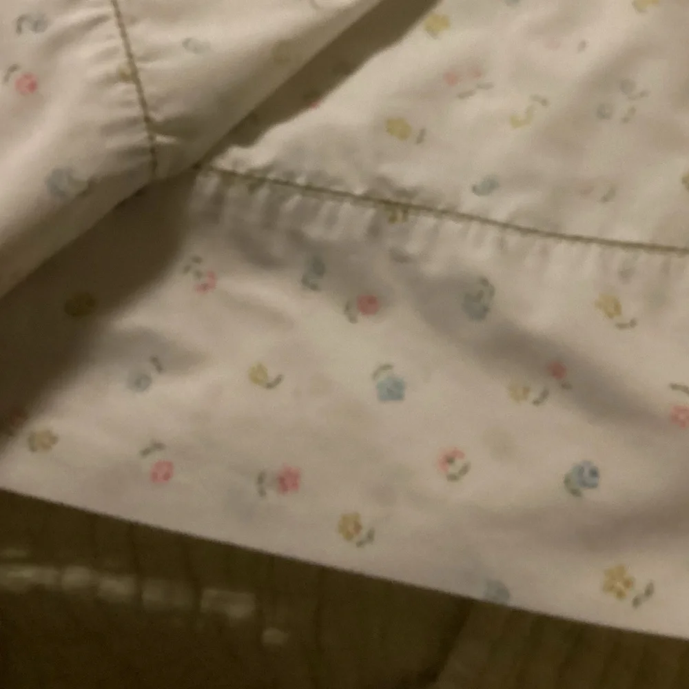 Wamsutta Ultracale Floral Double Flat Sheet